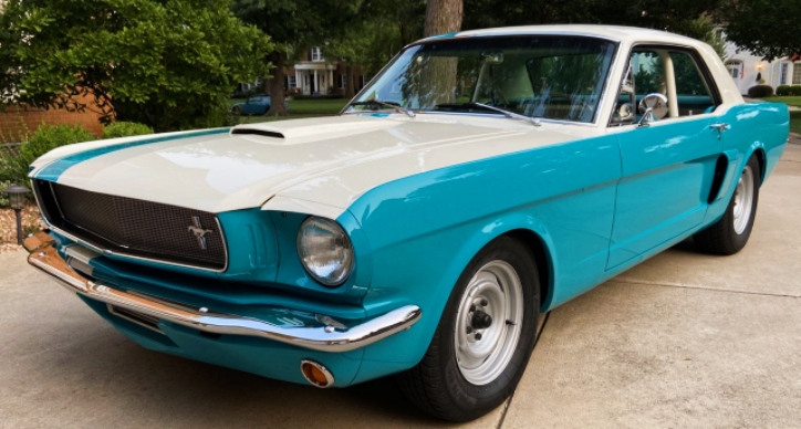 built 1966 ford mustang