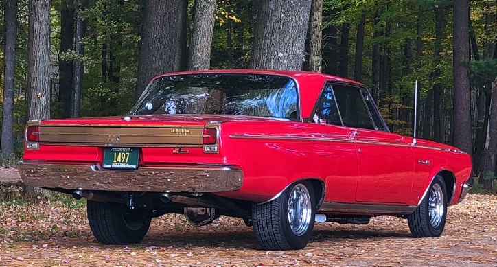 1965 dodge coronet 500 factory four speed muscle car