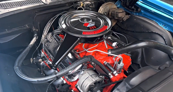 1969 Big Block Chevelle SS 396 engine