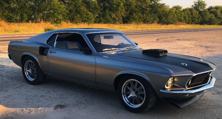 1969 ford mustang mach 1 restomod