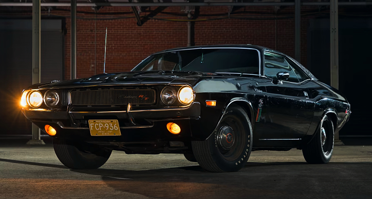 1970 dodge challenger r/t se 426 hemi the black ghost