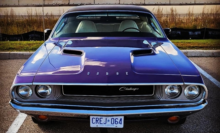 1970 dodge challenger factory a66 plum crazy