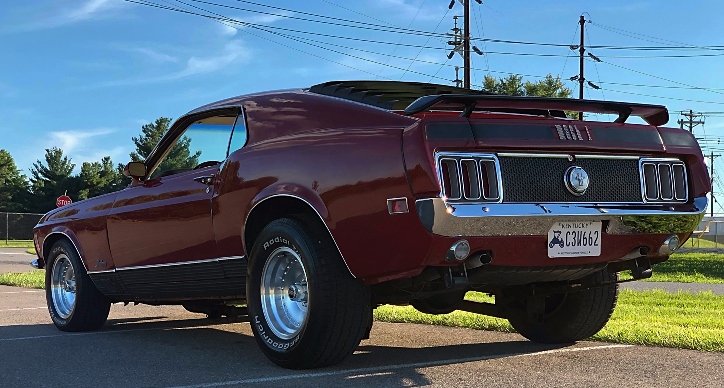 1970 ford mustang mach 1