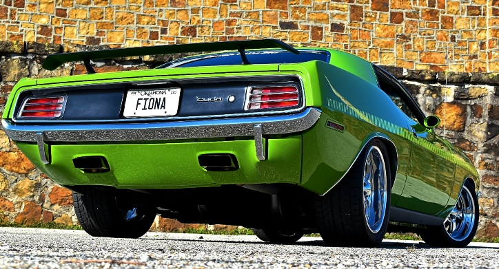 plymouth cuda fiona build