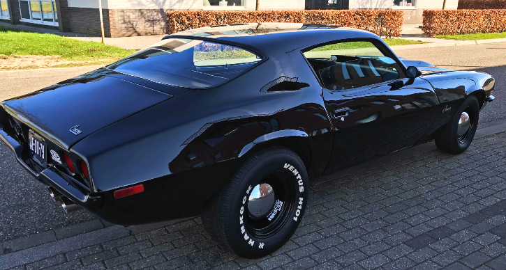 all black second generation camaro