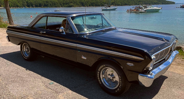 rebuilt 1965 ford falcon drag car