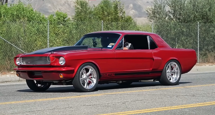 Garage built 1965 ford mustang