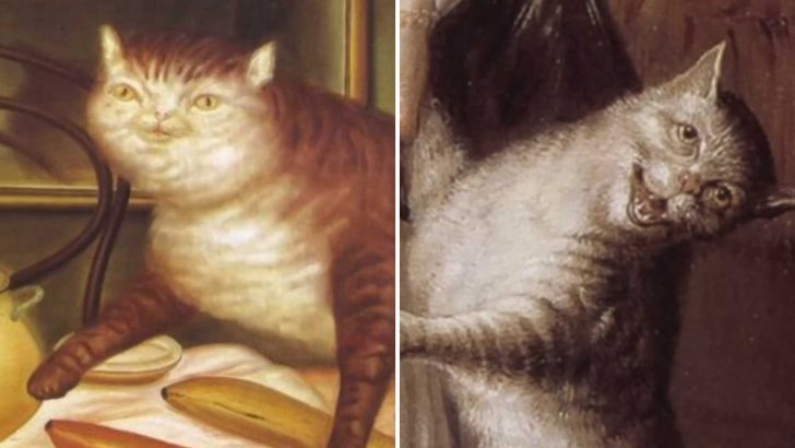 You’ll Laugh Your Head Off At The Way They Painted Cats In Medieval Times