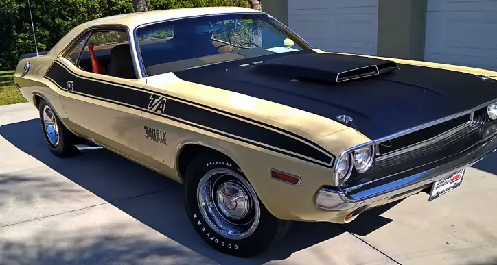 unrestored survivor 1970 dodge challenger t/a 340-6