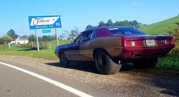 1971 plymouth cuda race car