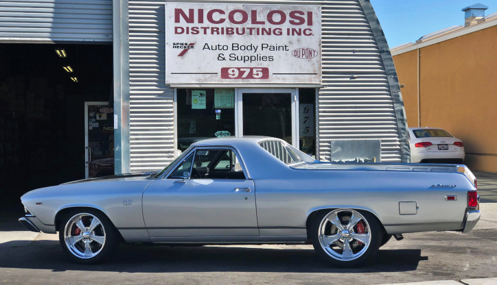 1969 chevy el camino ss restoration