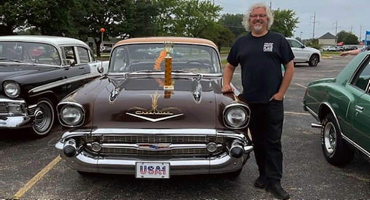 era correct 57 chevy show car