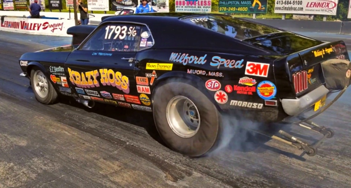 1969 ford mustang bracket car