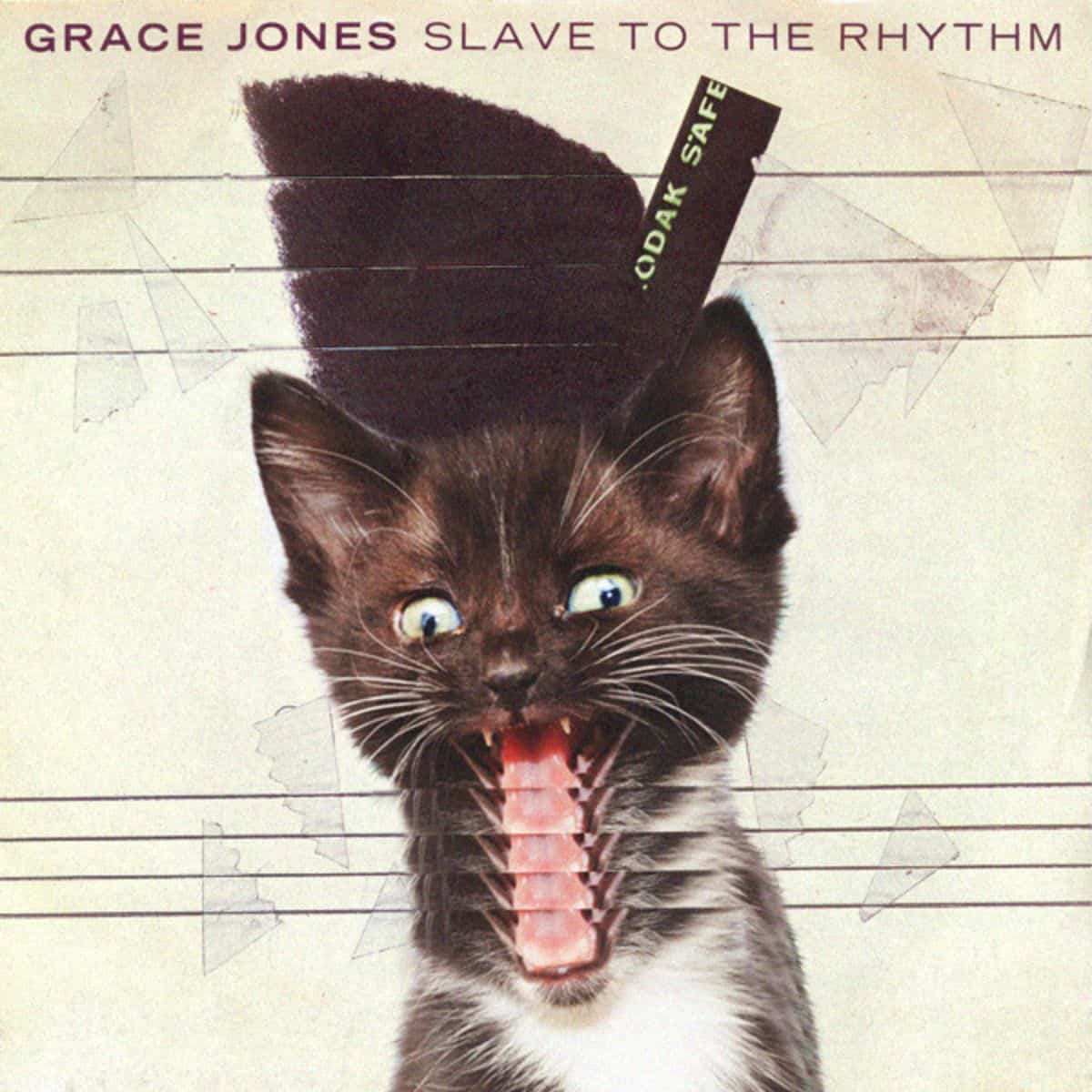 grace jones' album, cat version