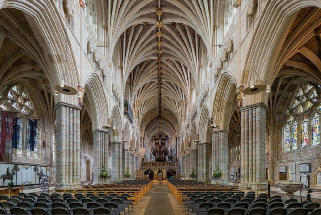 interior of the cathedral