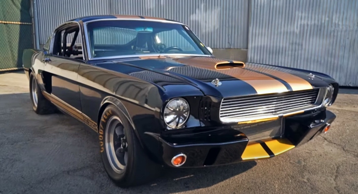 1966 shelby gt350 hertz race car