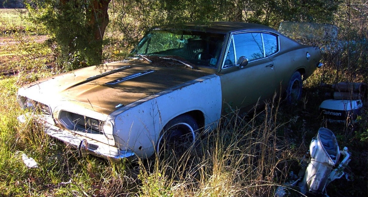 1968 plymouth barracuda swamp critter