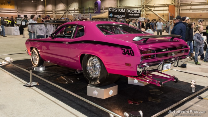 1970 plymouth duster multiple award winner