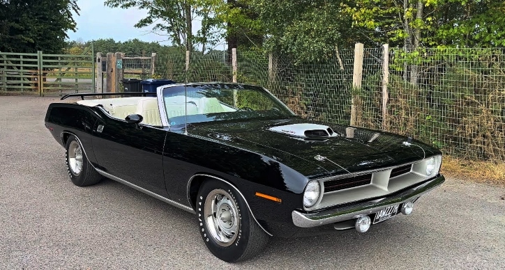 rare 1970 440-6 cuda convertible