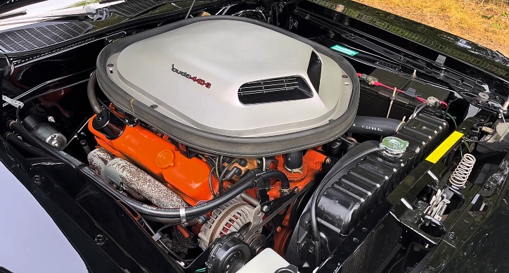 rare 1970 440-6 cuda convertible engine