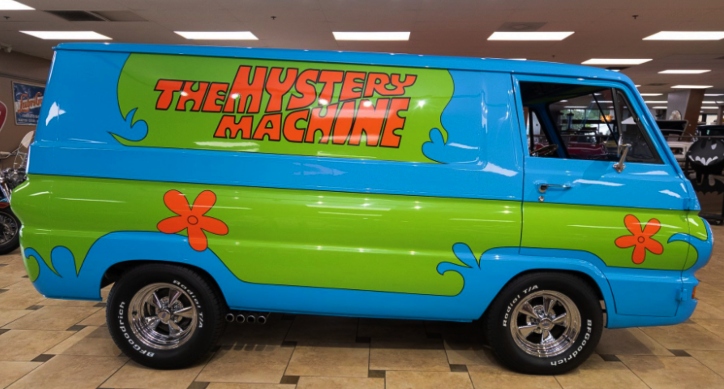 1965 dodge a100 mystery machine build