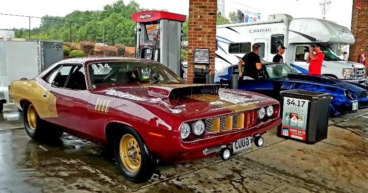 plymouth cuda 440 world block 