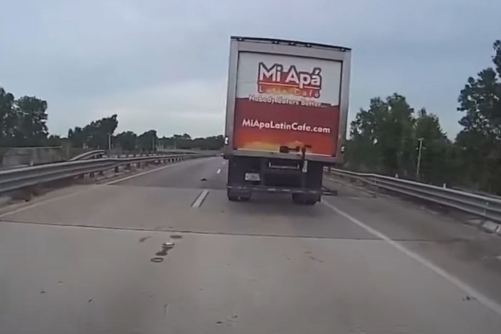 truck on highway